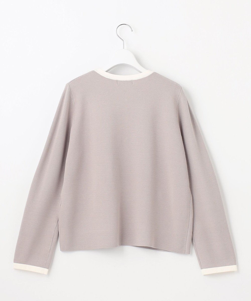 J.PRESS LADIES S 【WEB限定カラーあり・洗える】TRIM RAYON STRETCH カーディガン 