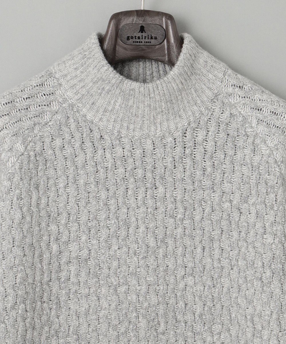 GOTAIRIKU 【LANEROSS】ミドルゲージモックネック ニット 