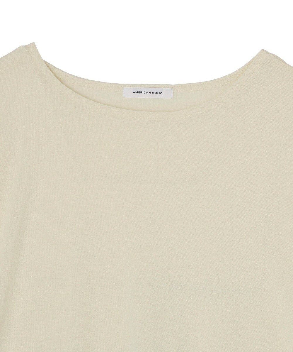 AMERICAN HOLIC ラウンドカットシアープルオーバー 