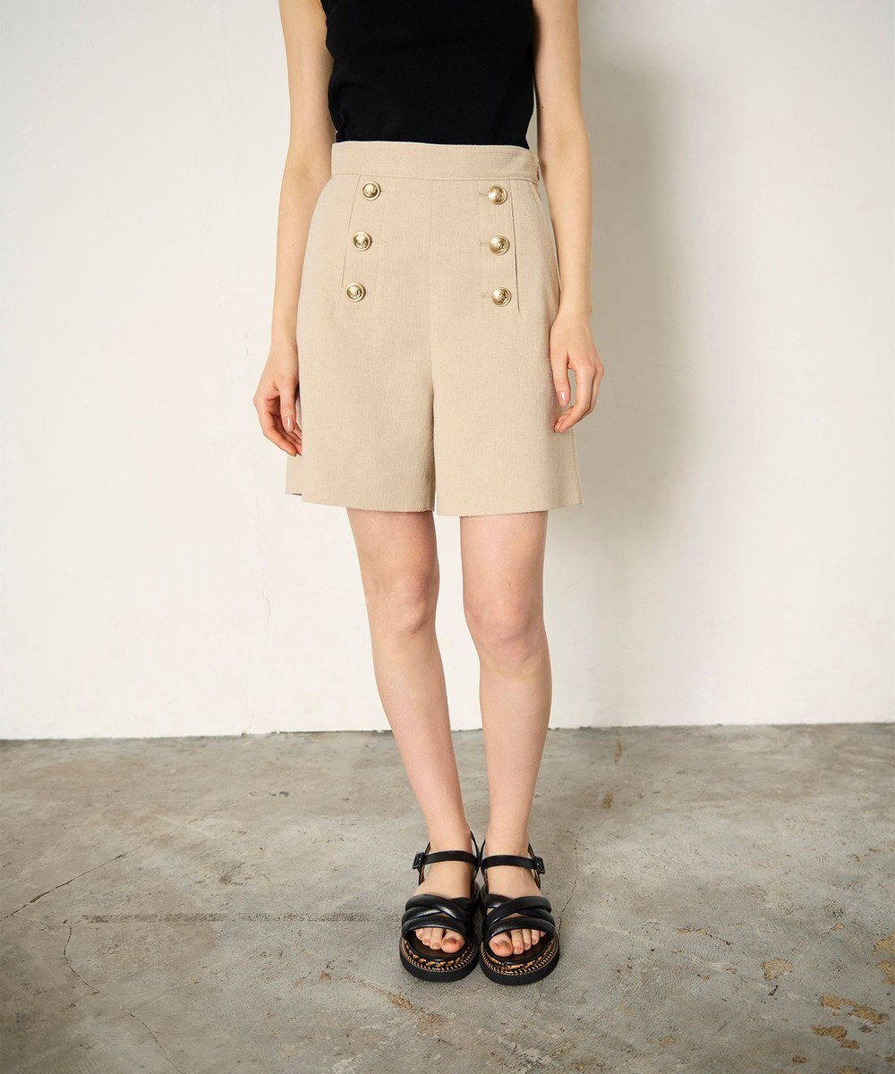 GRACE CONTINENTAL ブッチャーショートパンツ 