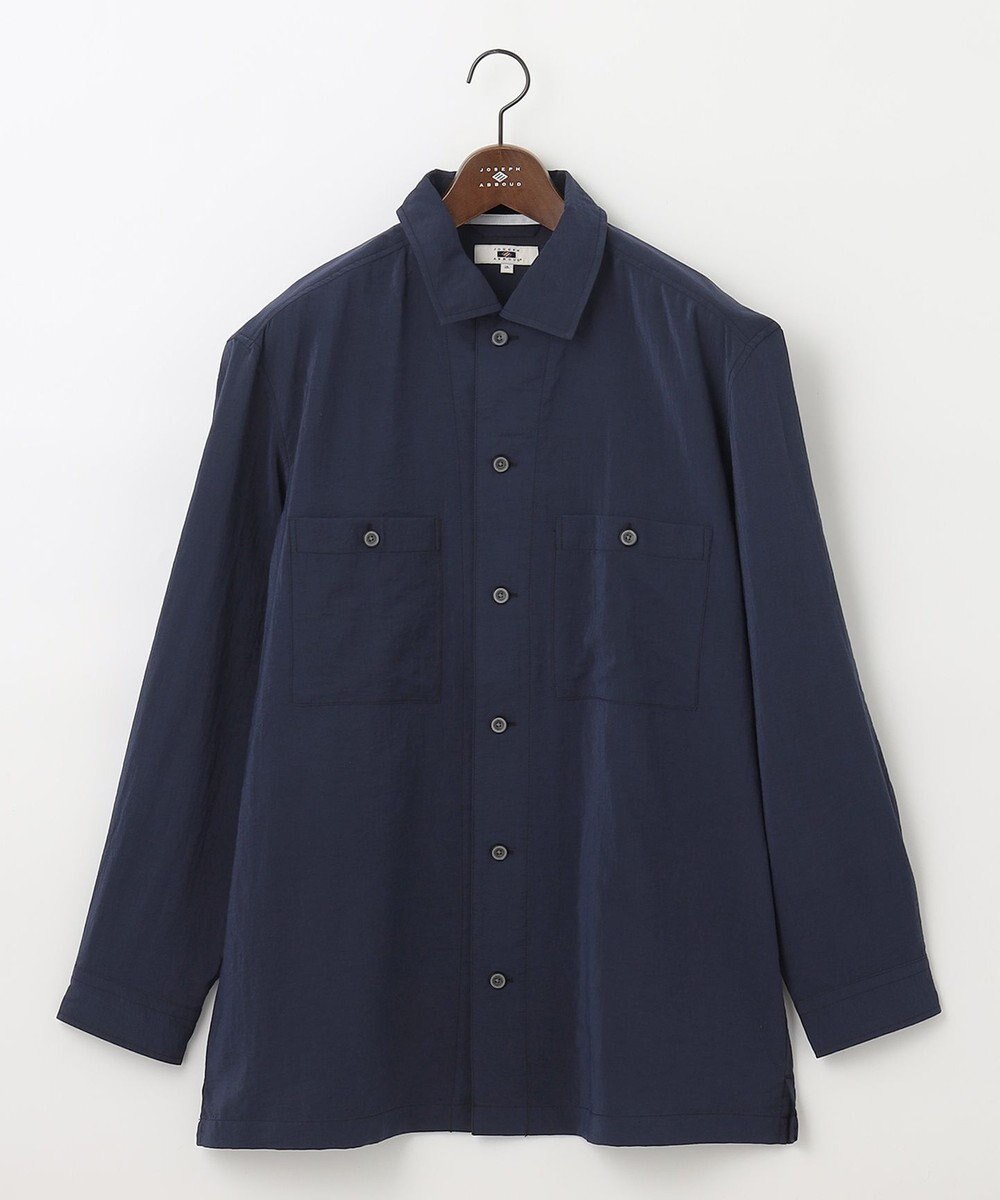 JOSEPH ABBOUD 【キングサイズ・サスティナブル】リンクルマイヤー シャツアウター 