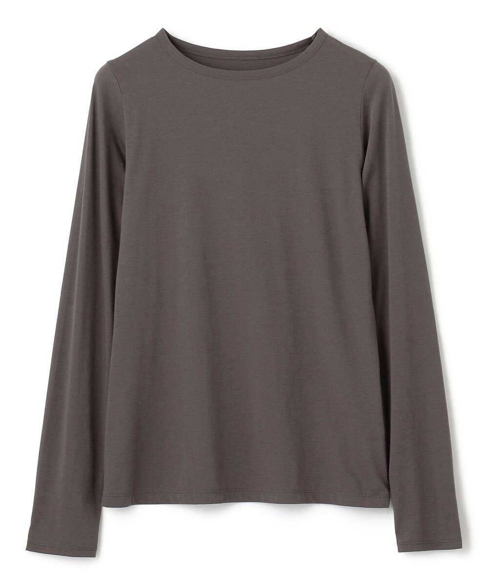 uncrave アルビニスタシフォン ボートネック カットソー（uncrave STANDARD） 