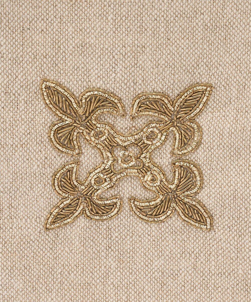 russet 【インド刺繍】ミニトートバッグ（TI-373） 
