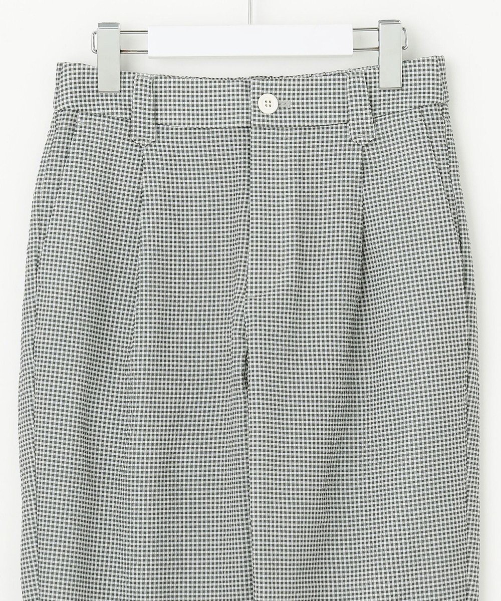 23区GOLF 【WOMEN】【撥水】ギンガムサッカー テーパードパンツ 