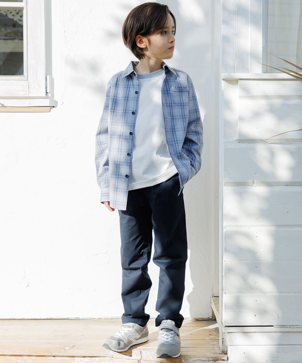 J.PRESS KIDS 【140-170cm】オックス チェックシャツ 