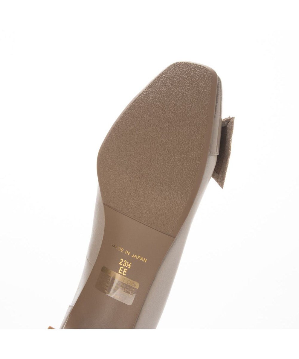 Riz raffinee <Riz raffinee>【高機能】スクエアドレープパンプス 