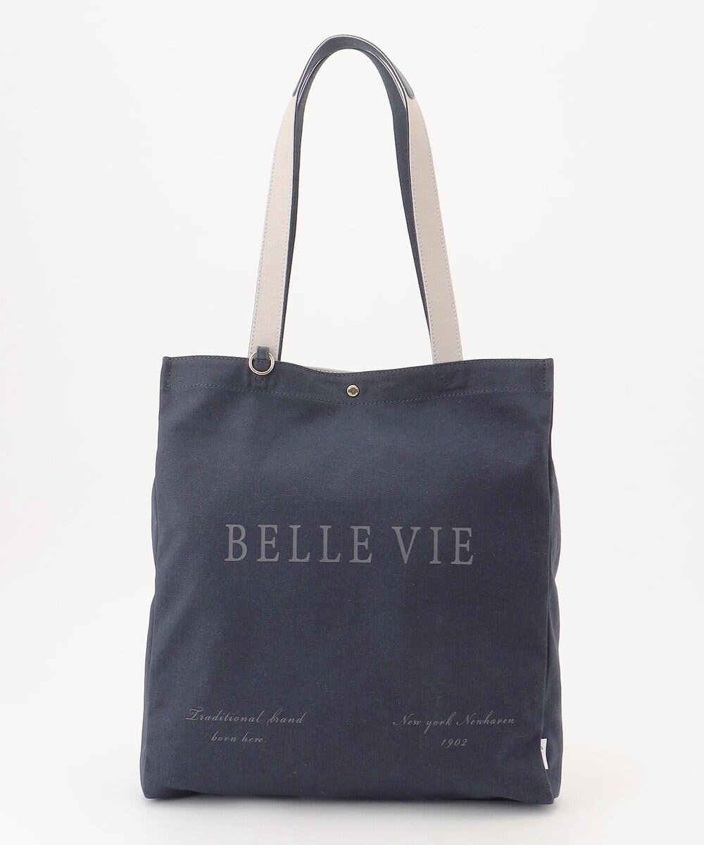 J.PRESS LADIES 【WEB限定カラーあり・セットアイテム・撥水加工・A4サイズ収納可】ポーチ付き PRINTED トート バッグ 