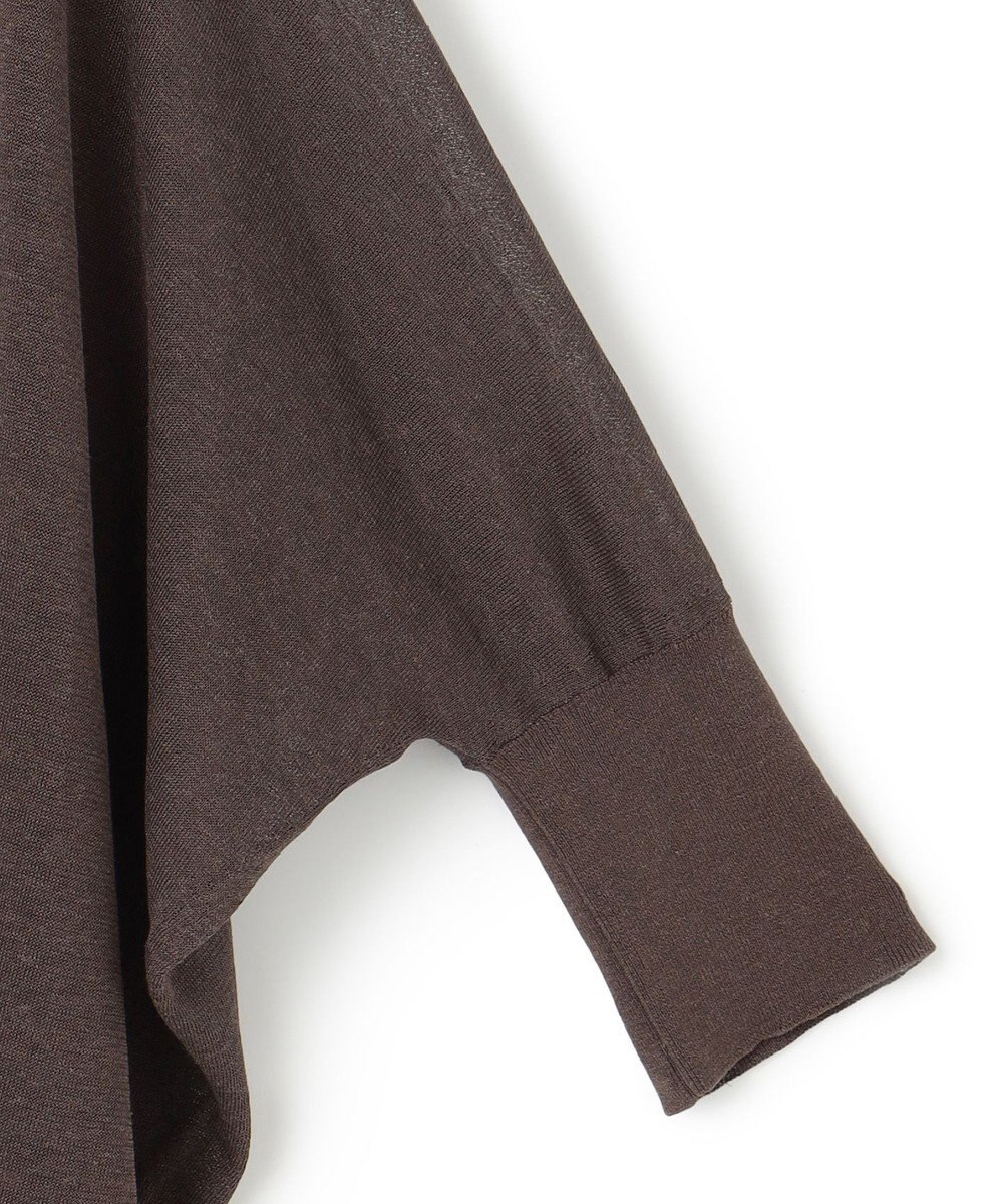 ICB 【洗える】 リネンポリエステルハイゲージ カーディガン 