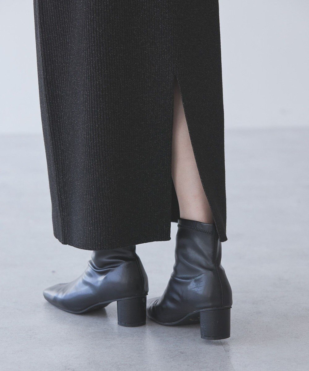 AMERICAN HOLIC ラメリブニットタイトスカート 