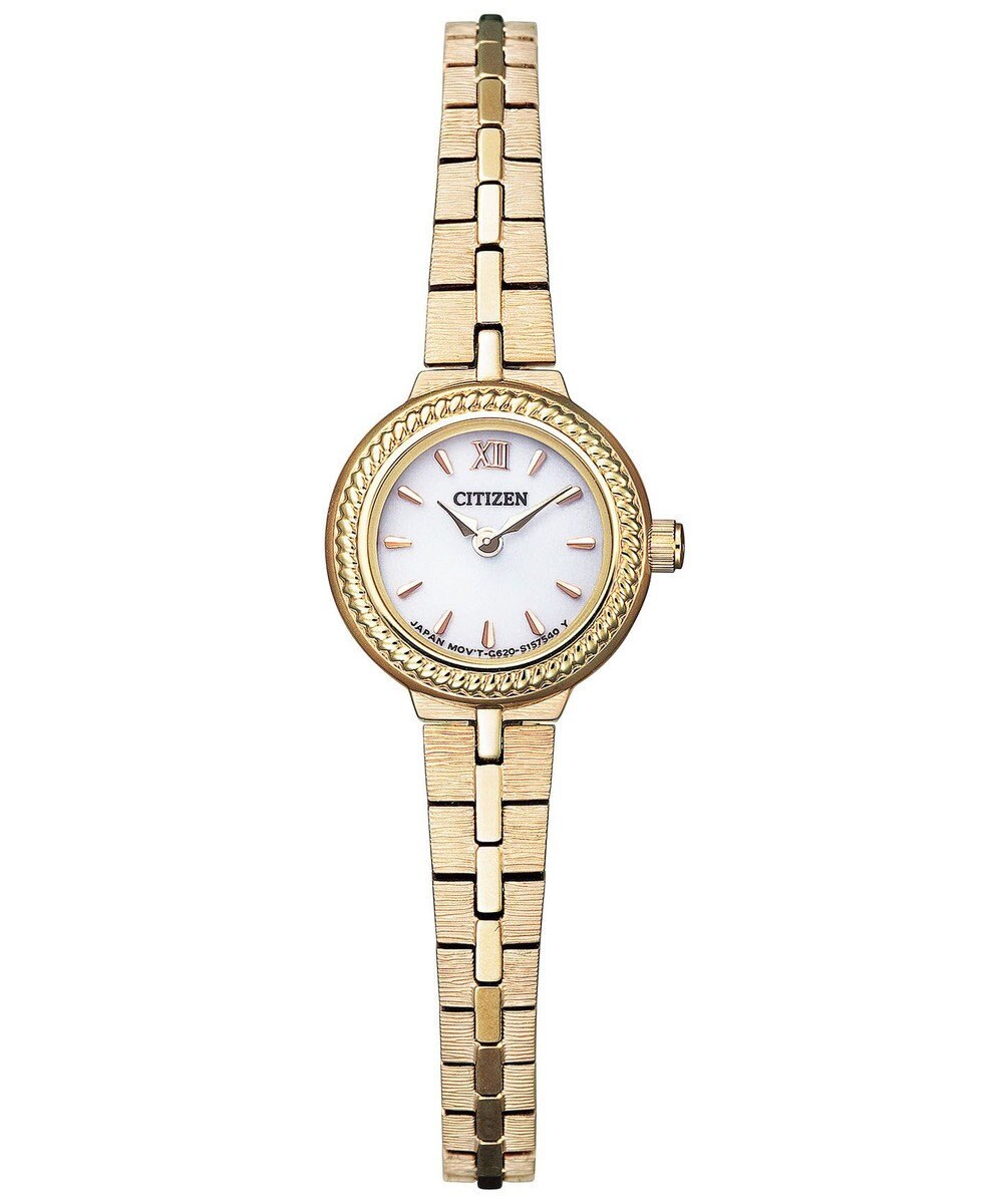CITIZEN 【電池交換いらず】エコ・ドライブ 18.4mm 小さくて可愛い アンティークな雰囲気 