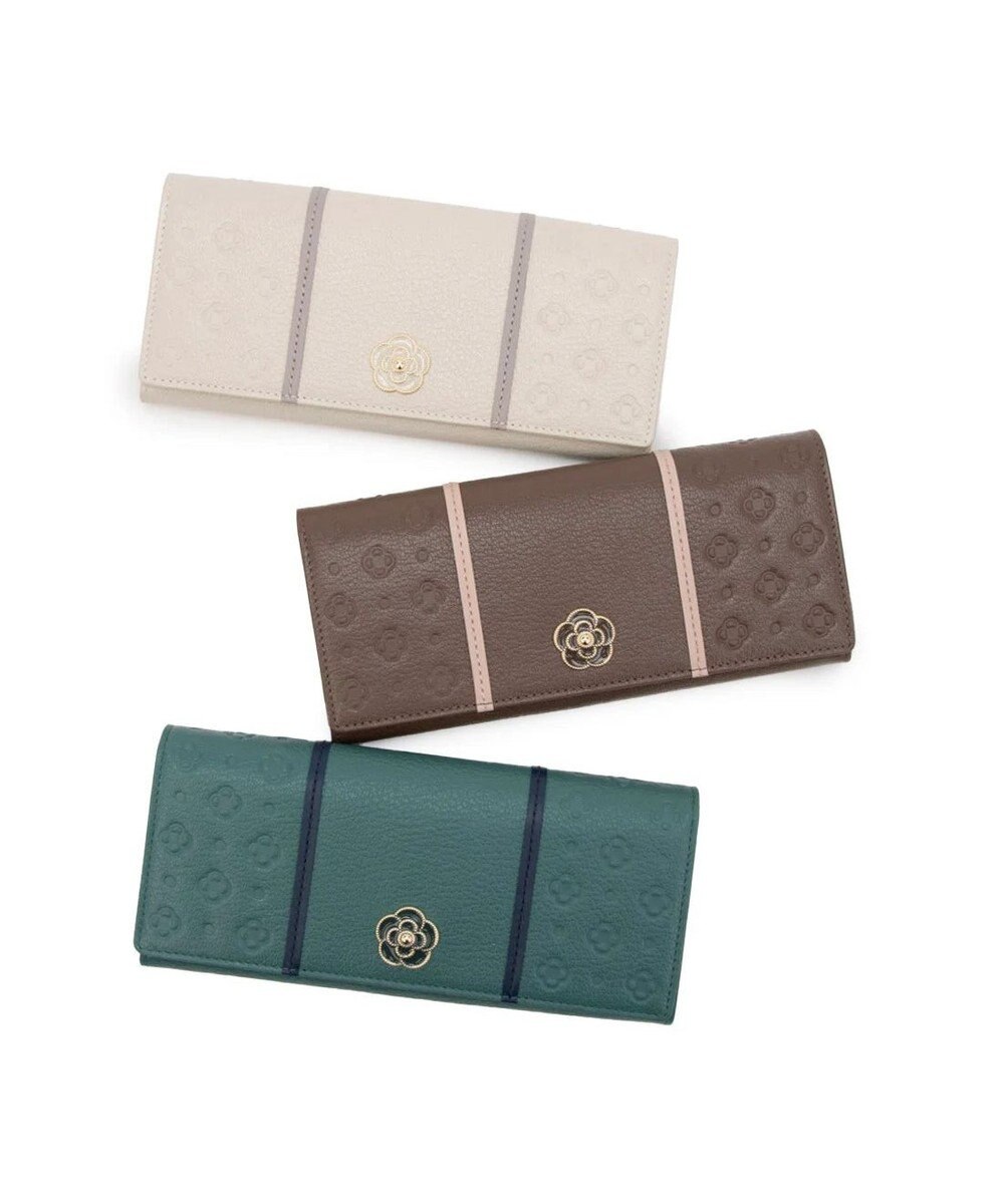 CLATHAS ソフィア かぶせ長財布 