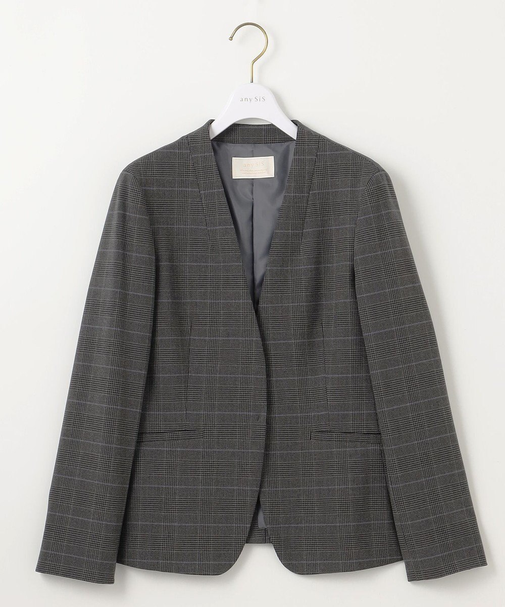 ANY SIS 【保温効果/ストレッチ】シリーズ累計13万枚突破！ビューティサーモ ノーカラージャケット 