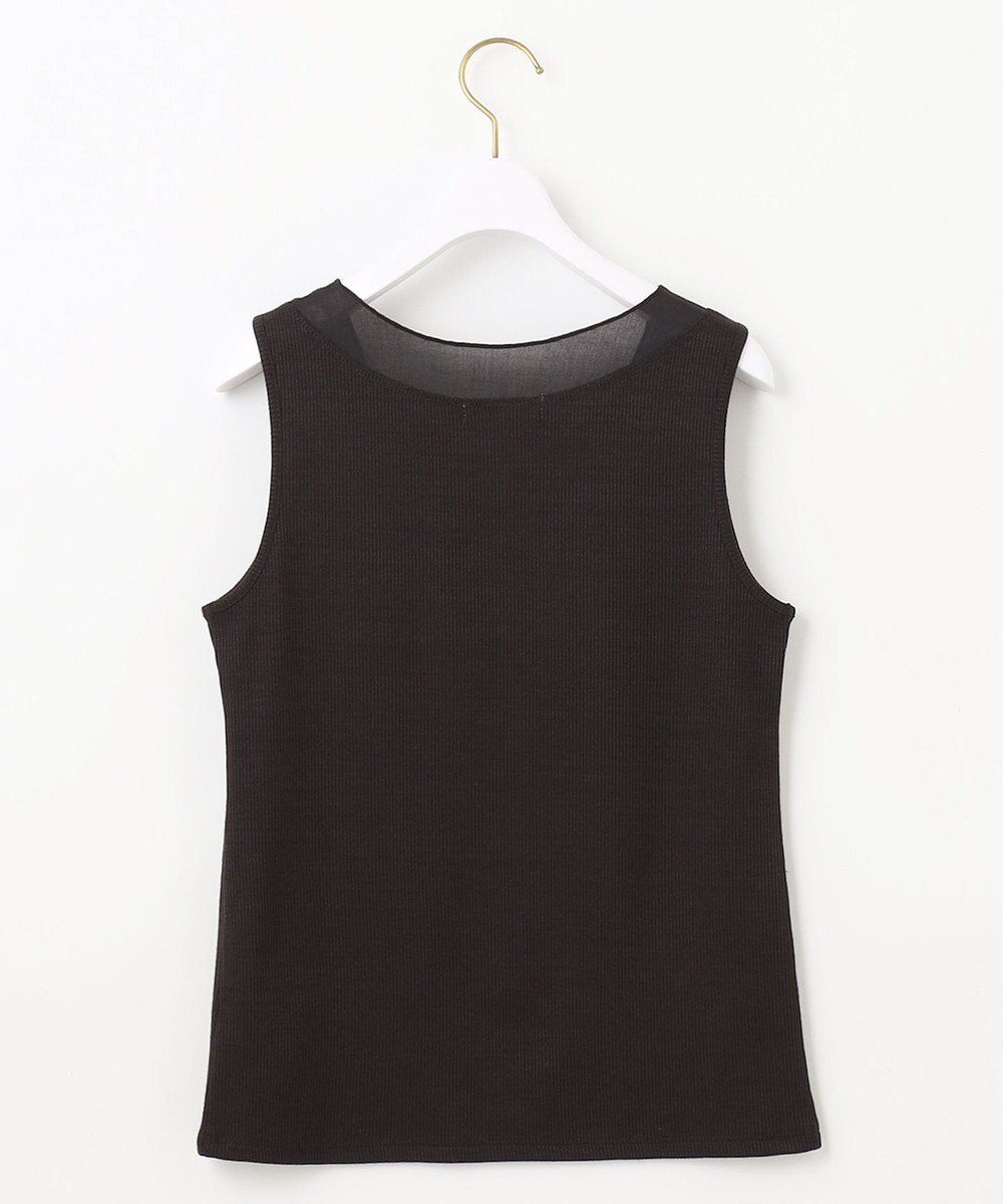 ANY SIS シアーコンビテレコ タンクトップ 