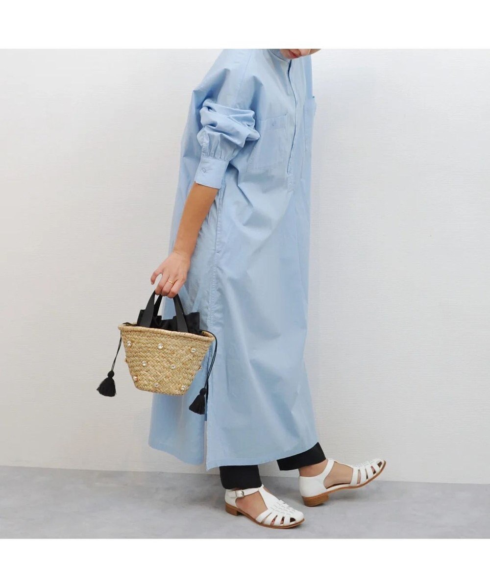 UNBILLION kakatoo ビジュー付きカゴバッグ 