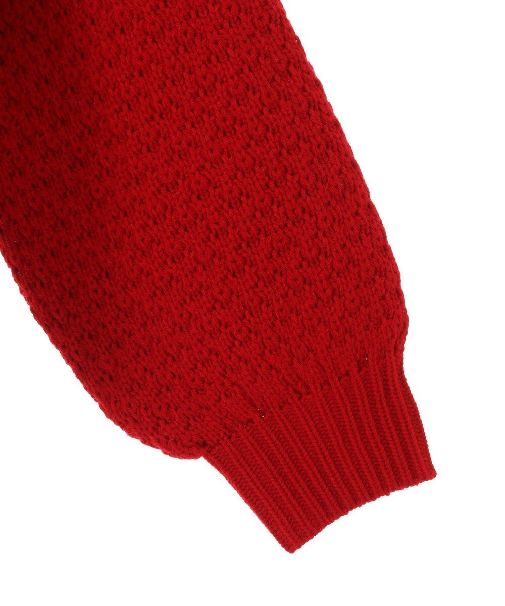 earth music&ecology ポコポコジャガードニットプルオーバー 