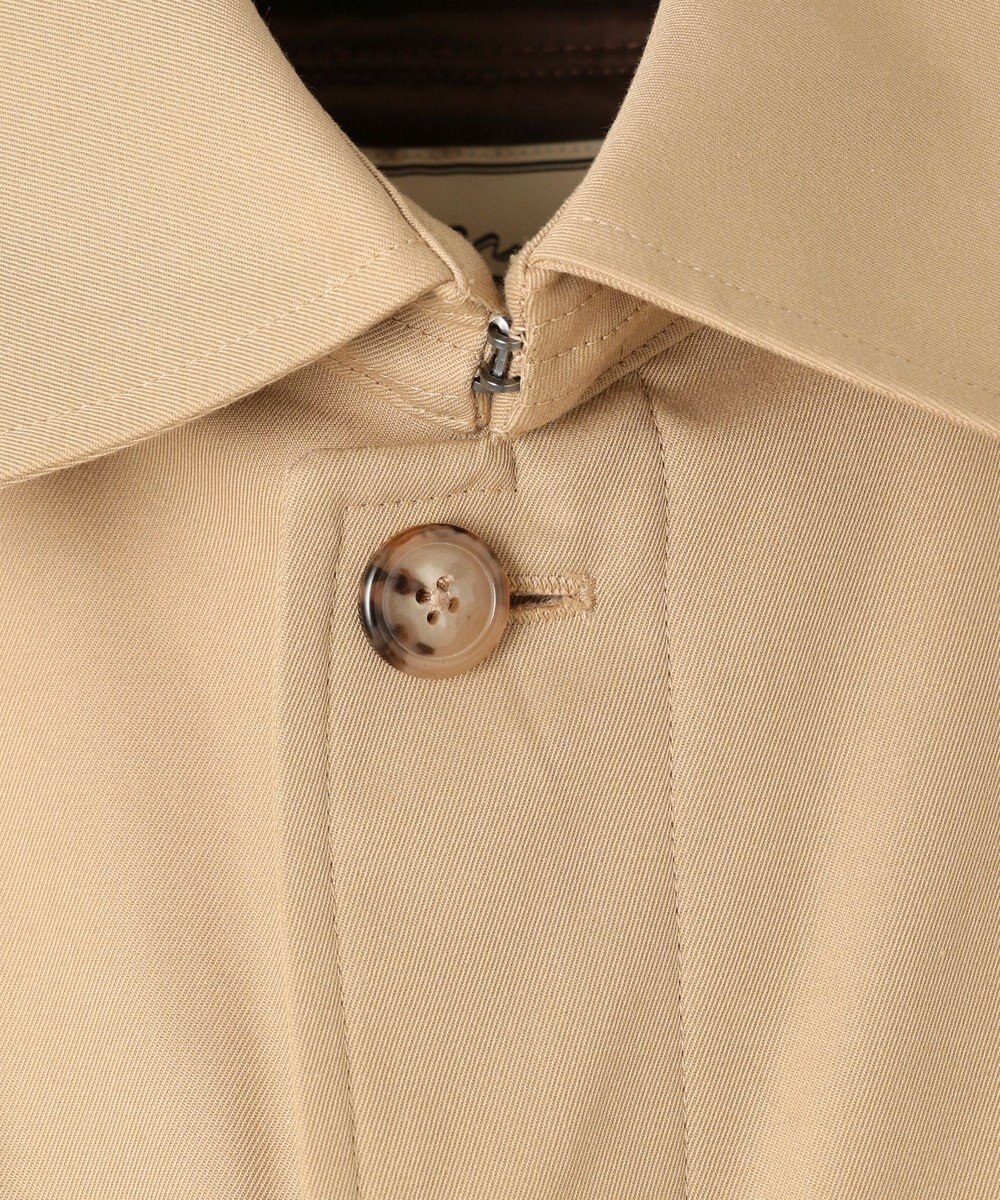 J.PRESS MEN 【定番】コンパクトスピンギャバジン ステンカラーコート 