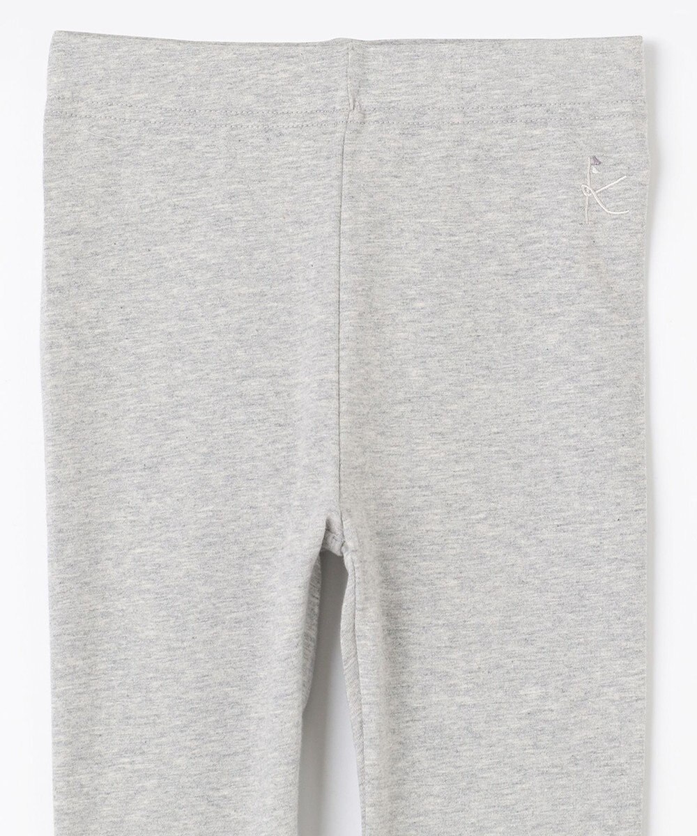 組曲 KIDS 【110-140cm】ストレッチ天竺レギンス（７分丈） 