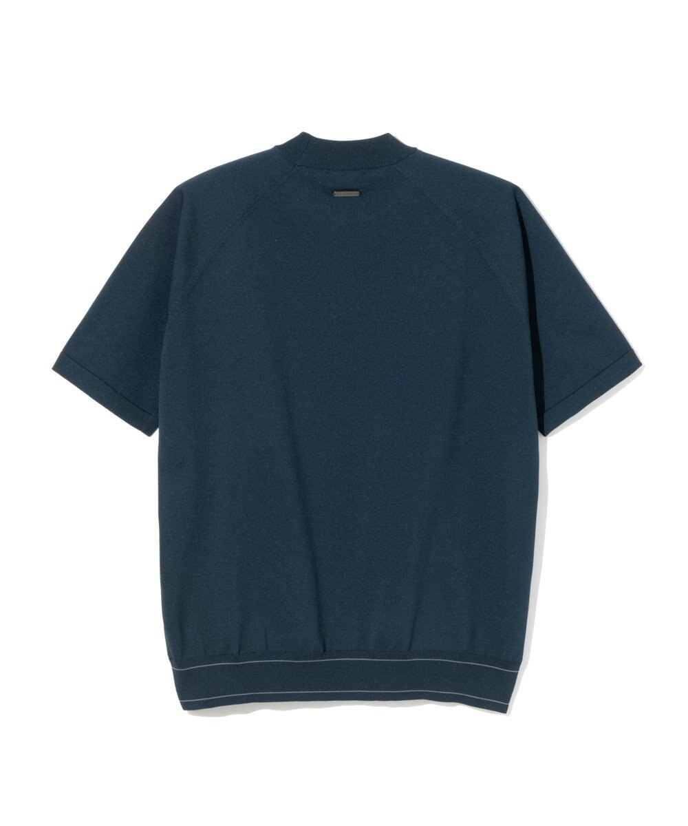 ZERO HALLIBURTON メタルロゴモックネックニットTシャツ ZHG-M6S9b 85196 