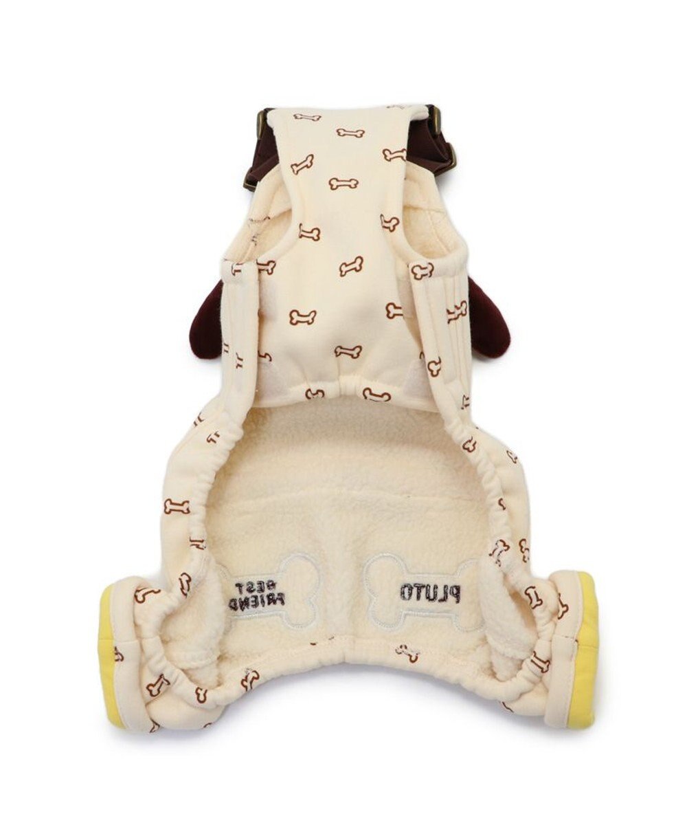 PET PARADISE ディズニー プルート 顔 オーバーオール  小型犬 