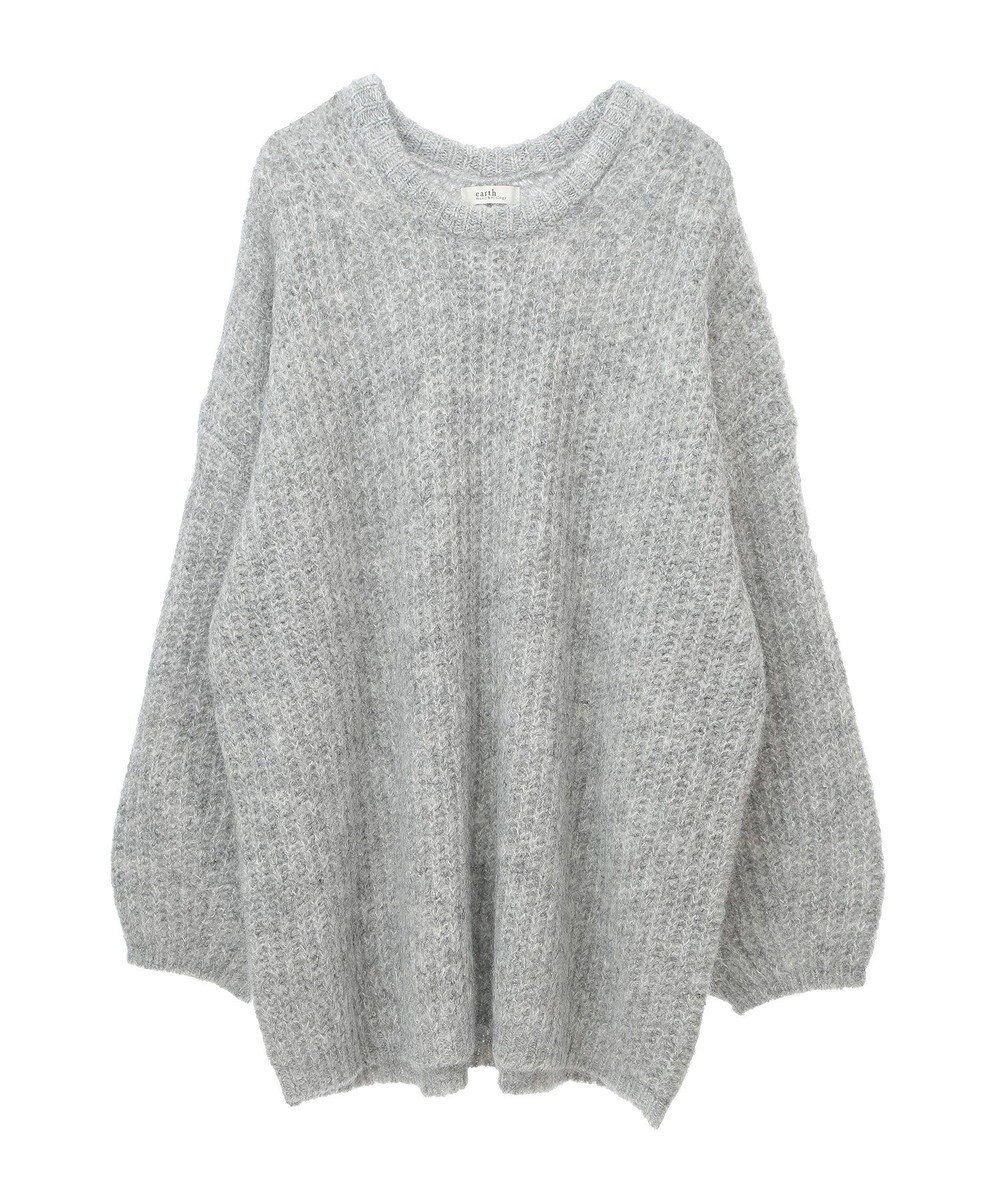 earth music&ecology ふわふわＭＩＸヤーンチュニック 