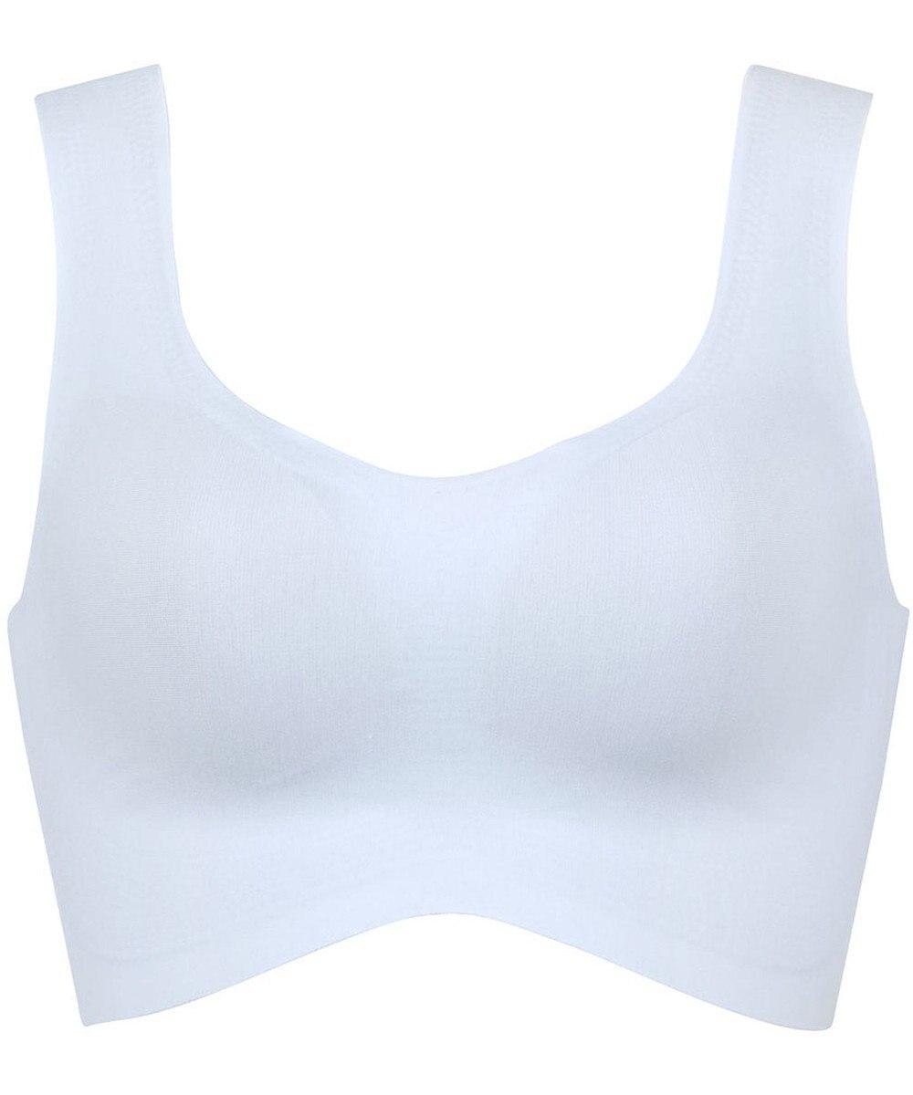 Wing ノンワイヤーブラ 【綿の贅沢】 綿混素材 ラクなのにきれい ハーフトップ KB1031 ウイング／ワコール 