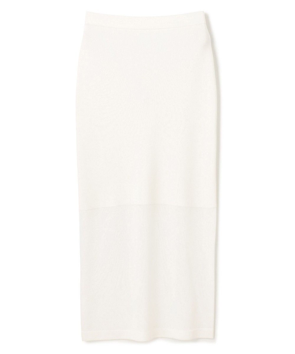 uncrave 【久慈暁子さん着用】シアーニット Iラインスカート 