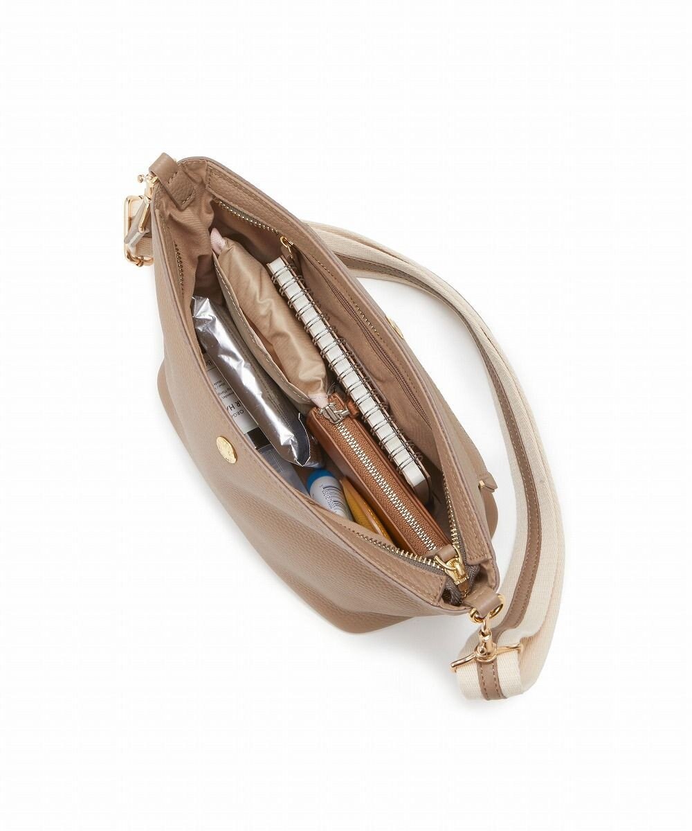 TOPKAPI 【TREASURE TOPKAPI】ソフトシュリンク テープ コンビ レザー ミニショルダーバッグ 