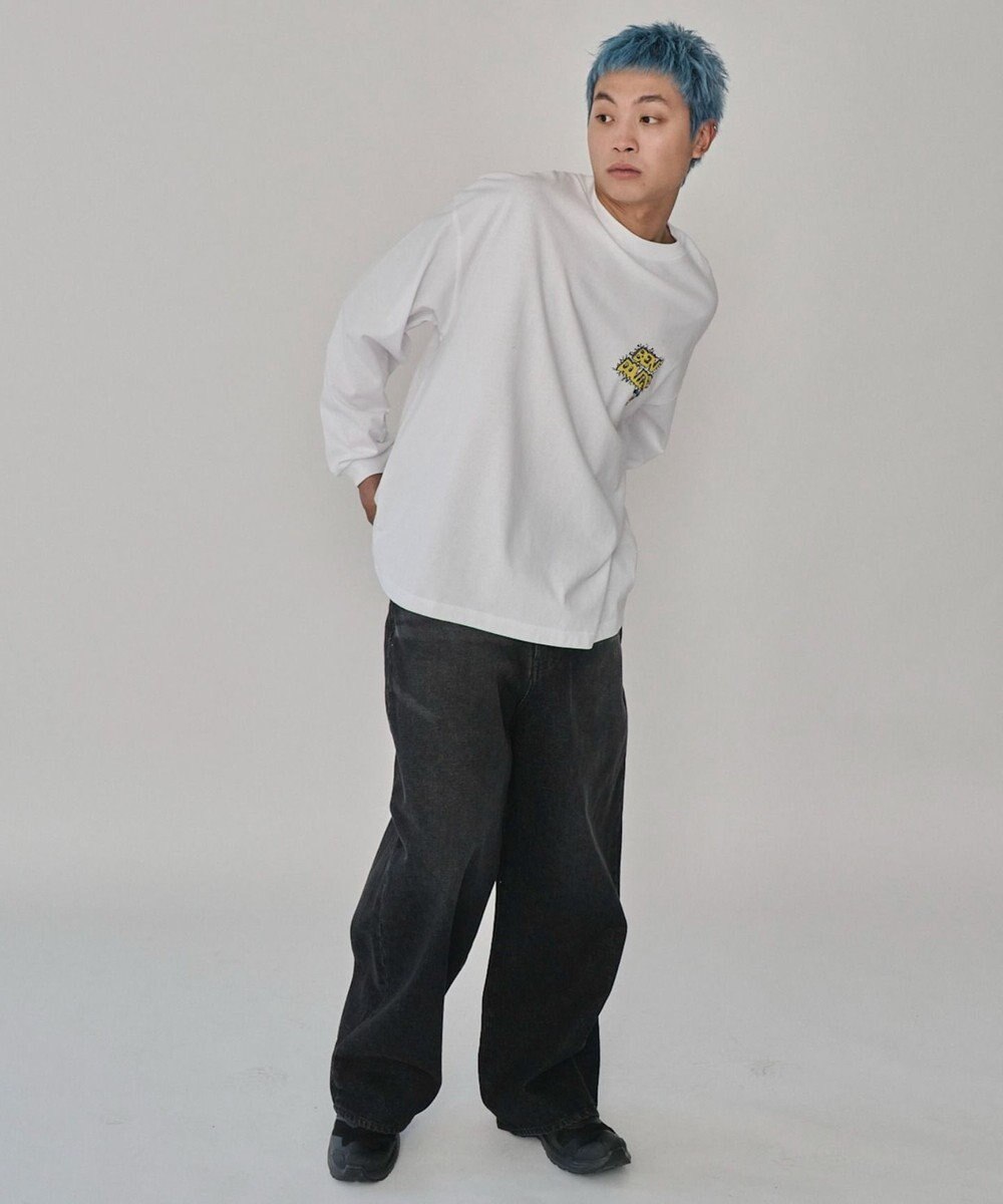 WEGO 【ユニセックス着用ITEM】別注BENDAVISグラフィックT（LS） 