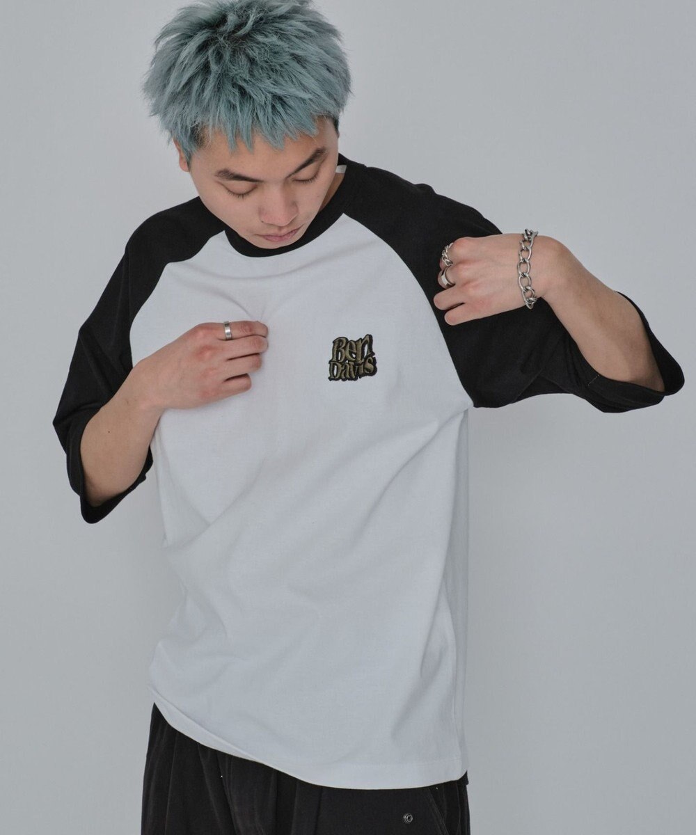 WEGO 【ユニセックス着用ITEM/MLサイズ展開】別注BENDAVISグラフィックラグランT（7S） 