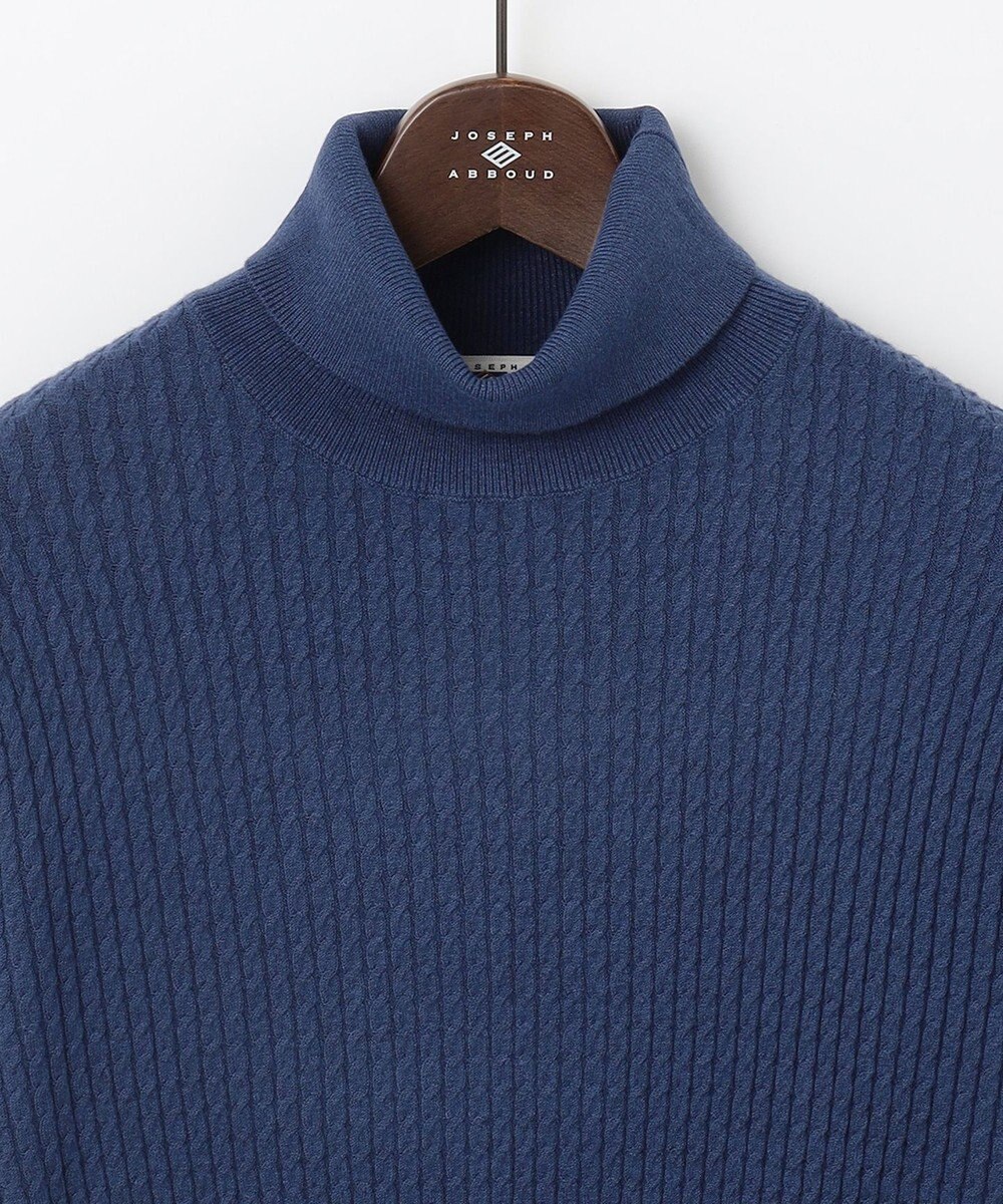 JOSEPH ABBOUD 【チクチクしないタートルネック/イージーケア/3シーズン対応】 コンフォート タートルネック セーター 