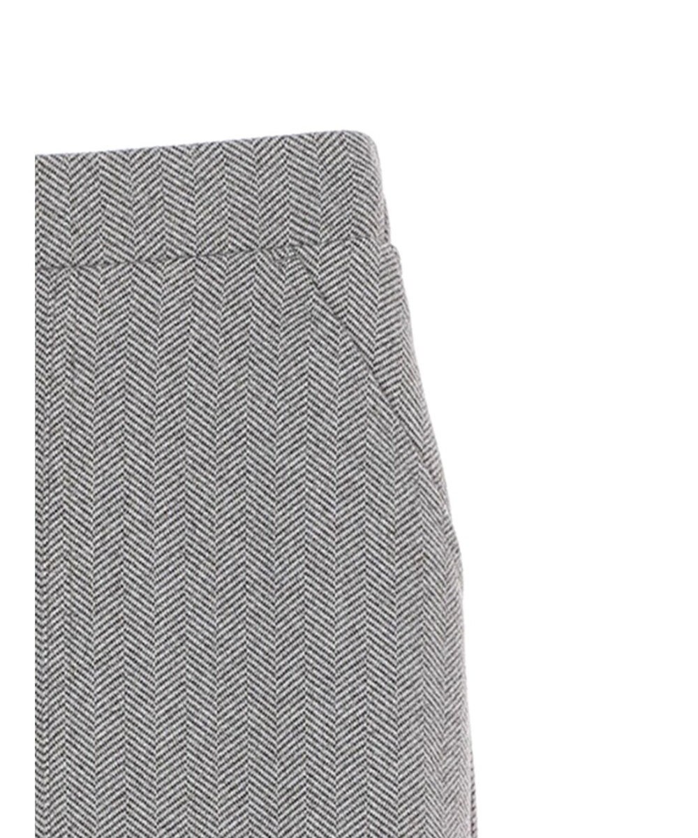 Green Parks 柄圧縮ポンチＩラインスカート 