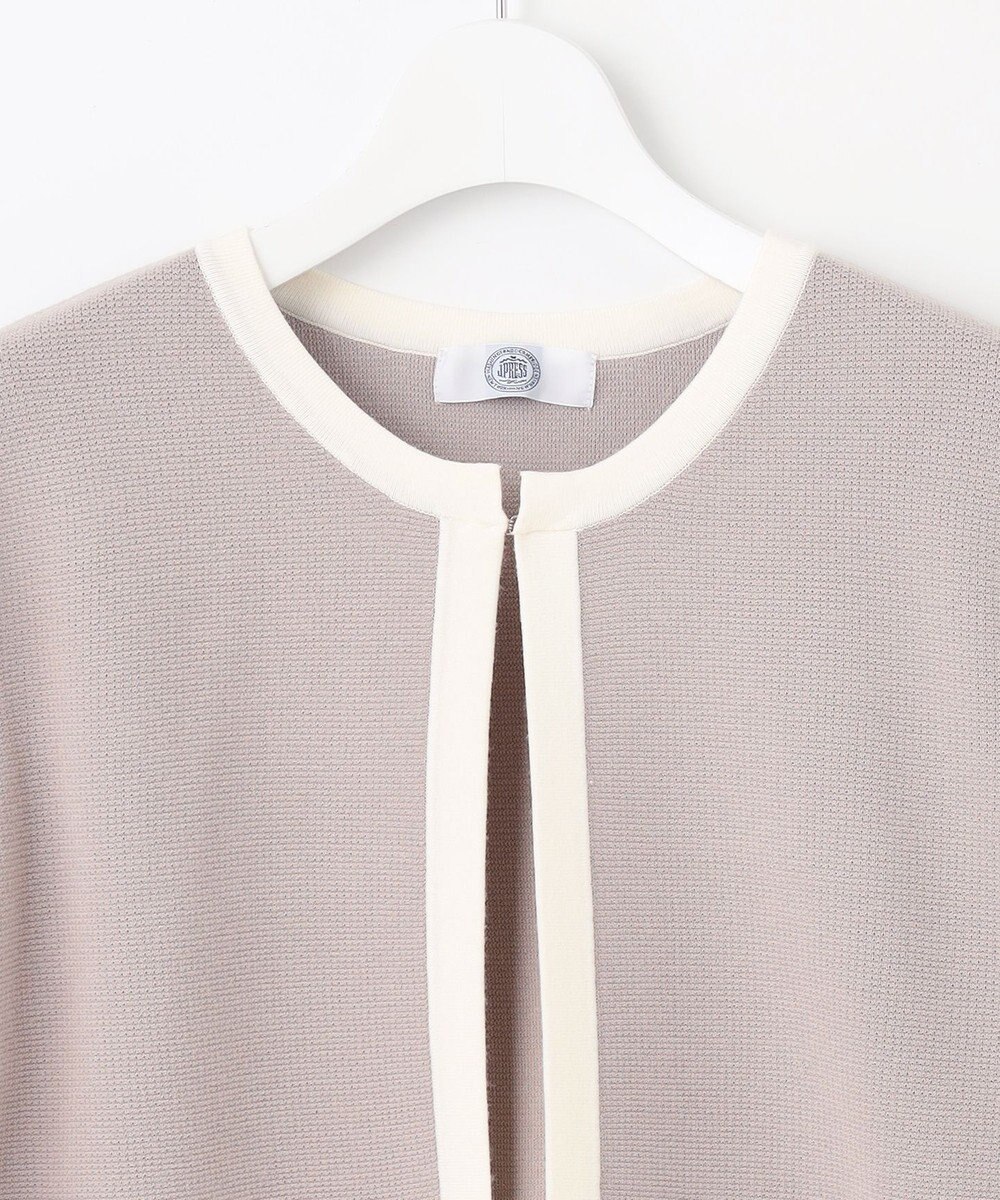 J.PRESS LADIES S 【WEB限定カラーあり・洗える】TRIM RAYON STRETCH カーディガン 