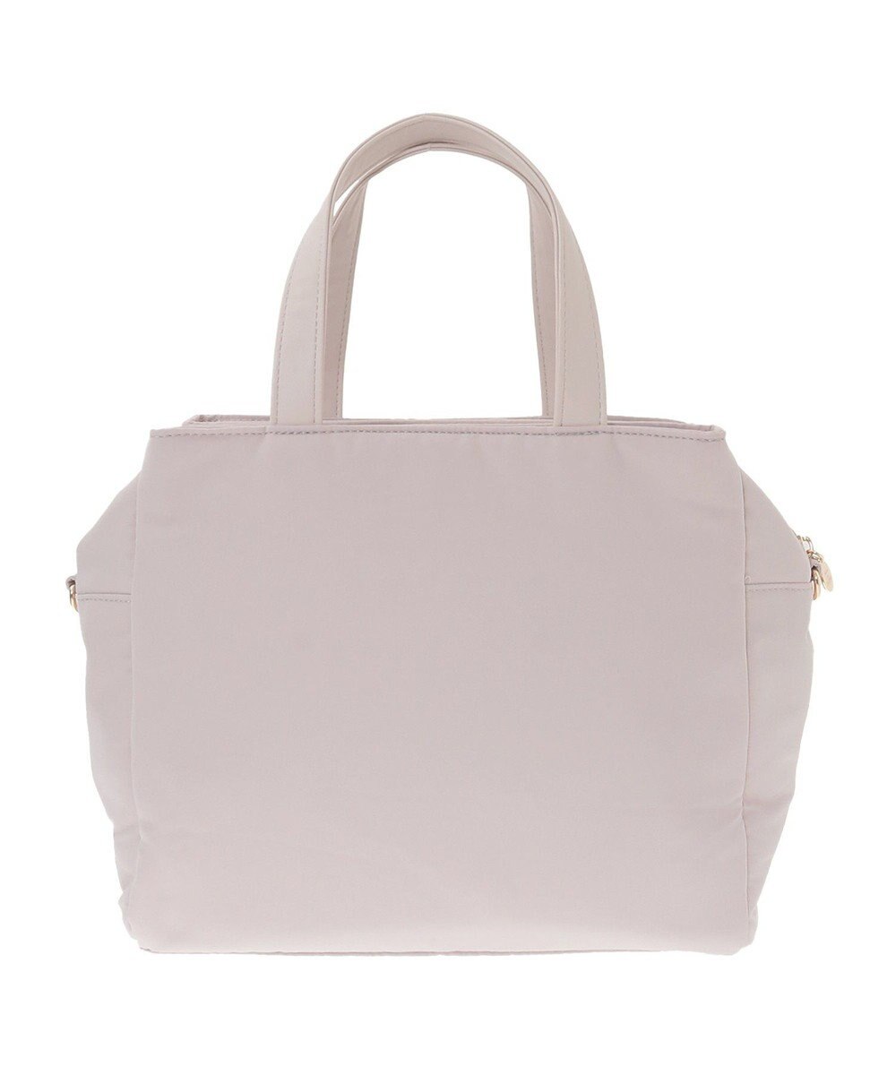 Maison de FLEUR グログランリボン3ルーム2Wayトートバッグ 