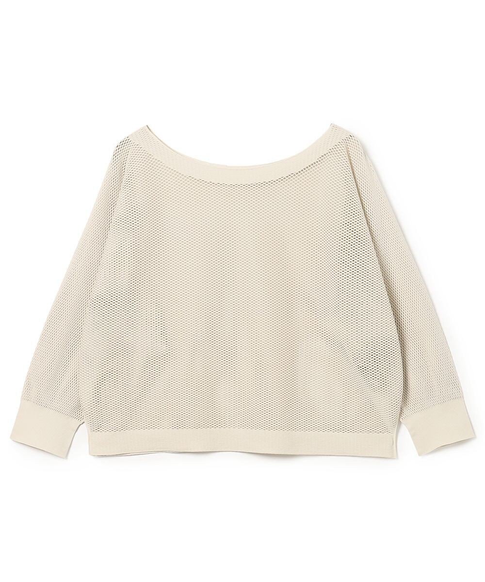 Chacott Chacott BALANCE【ノーソイングニット】７分袖メッシュニットＴシャツ 