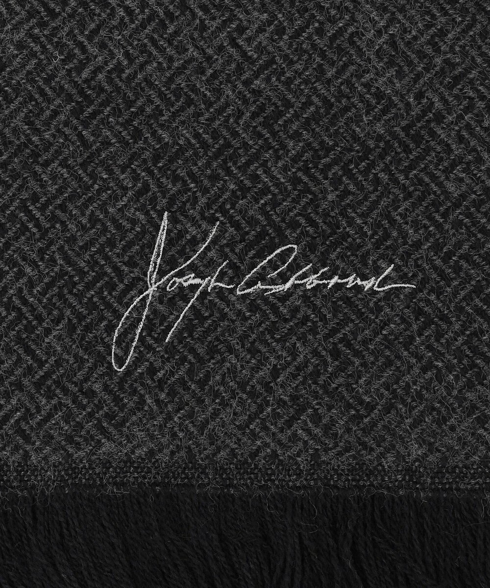 JOSEPH ABBOUD 【フランス製】ブレードライクパターン ストール 