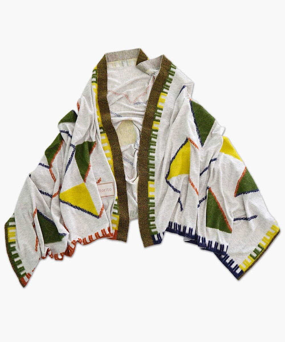 nitorito 【UNISEX】迷路 ストール 