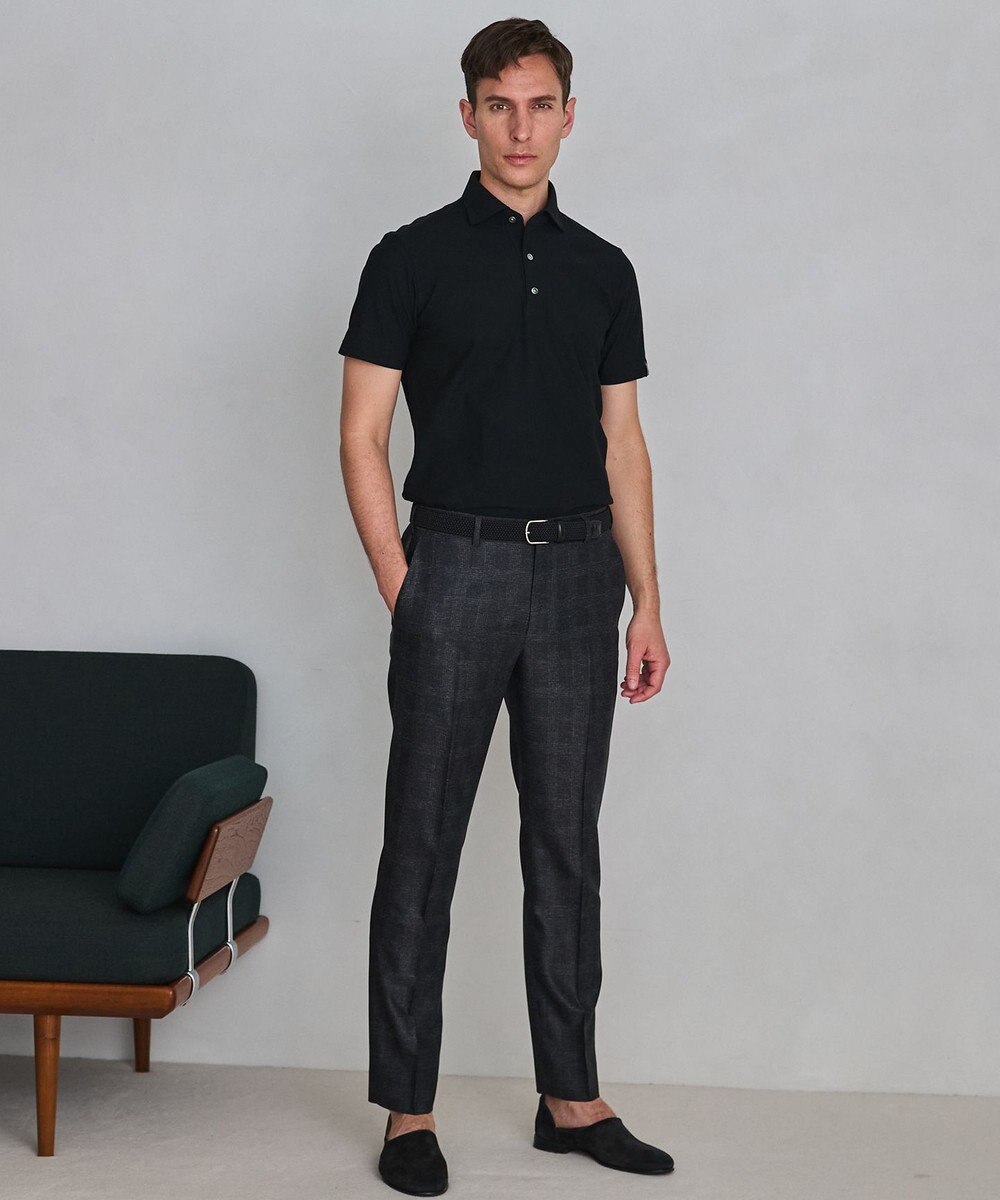 GOTAIRIKU 3年連続売上NO1/キングサイズ登場【仕事で着られる】キレイめ 鹿の子 BIZ ポロシャツ 