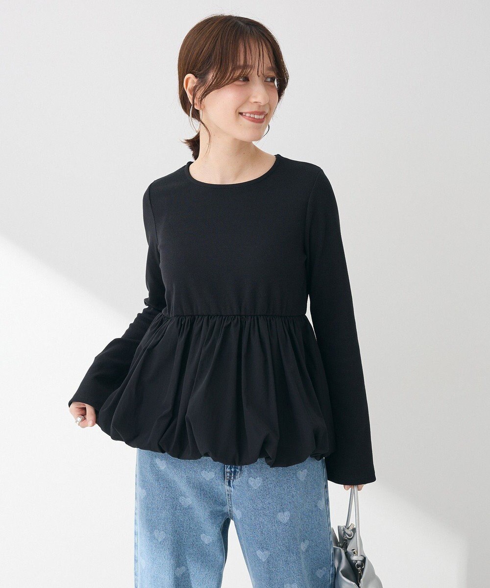 Green Parks ・ＳＵＧＡＲ　ＳＰＯＯＮ　裾バルーンプルオーバー 