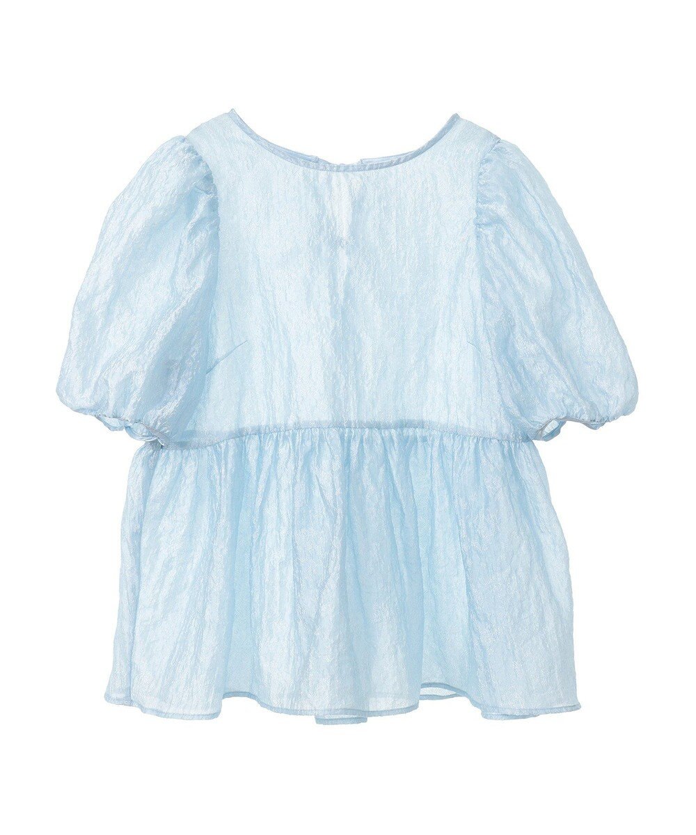 earth music&ecology シアージャガードペプラムチュニック 