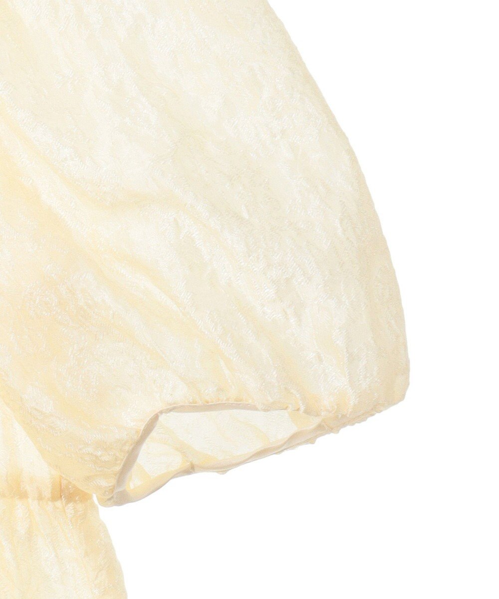 earth music&ecology シアージャガードペプラムチュニック 