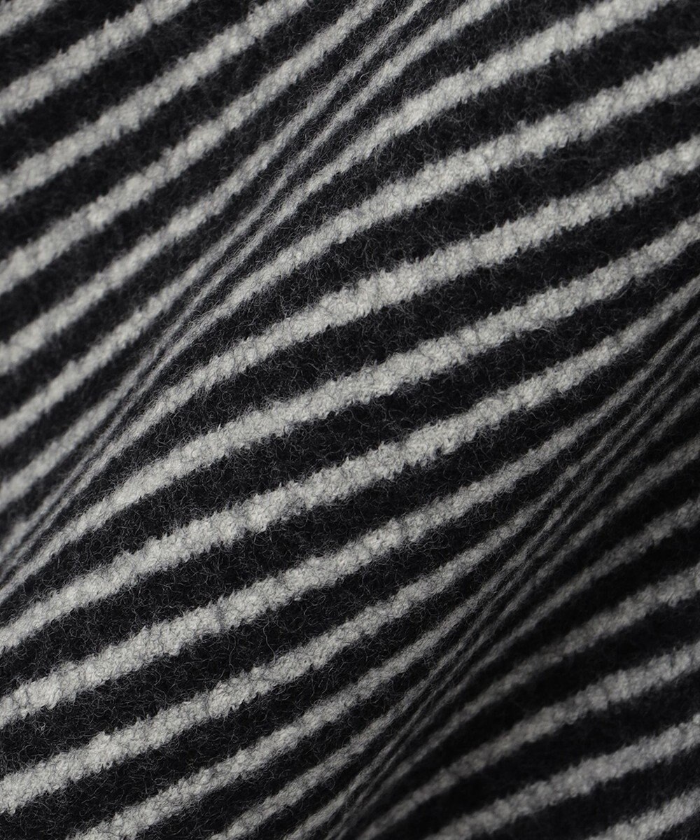 ICB ミルドウール ストライプ柄ニットスカート 