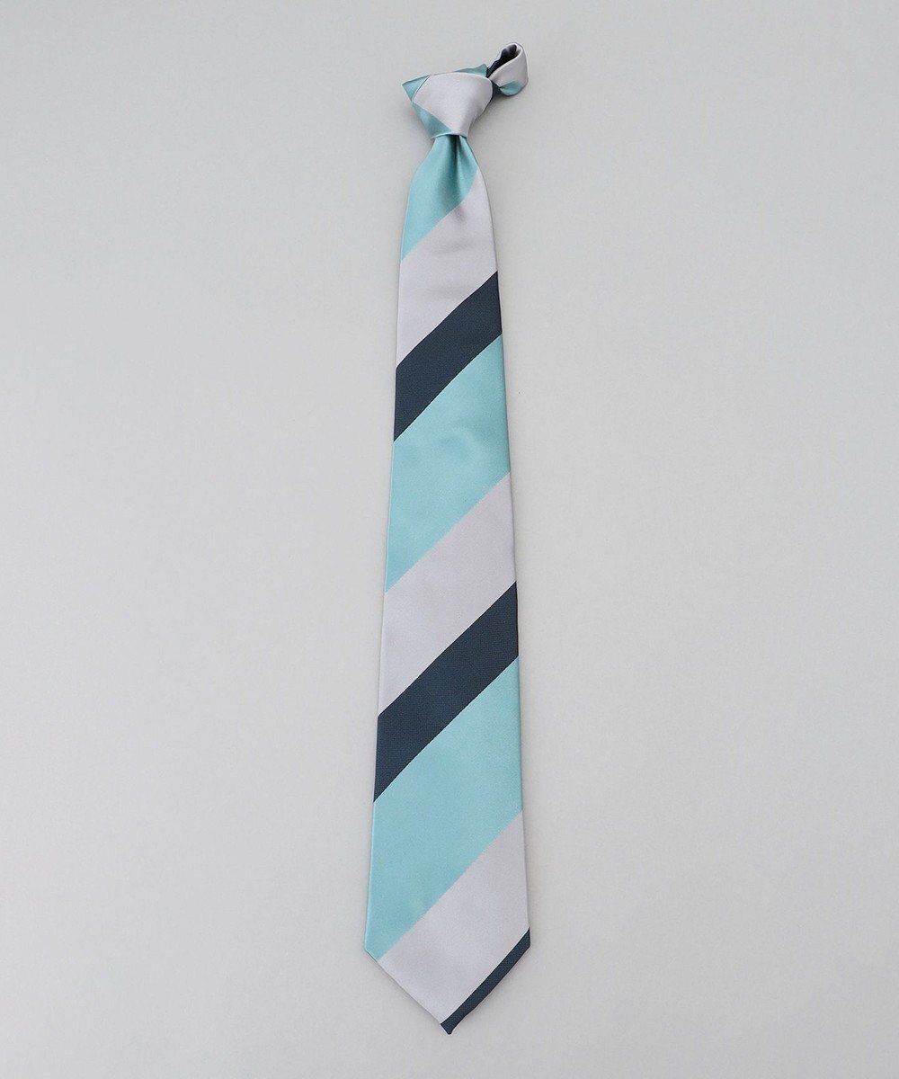 GOTAIRIKU  GOTAIRIKU別注【日本製】シルク ネクタイ_レジメンタル柄 