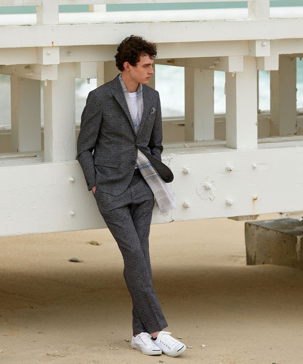 JOSEPH ABBOUD 【ウエストも伸びる！/驚きの多機能性】ライトウェーブ パンツ 