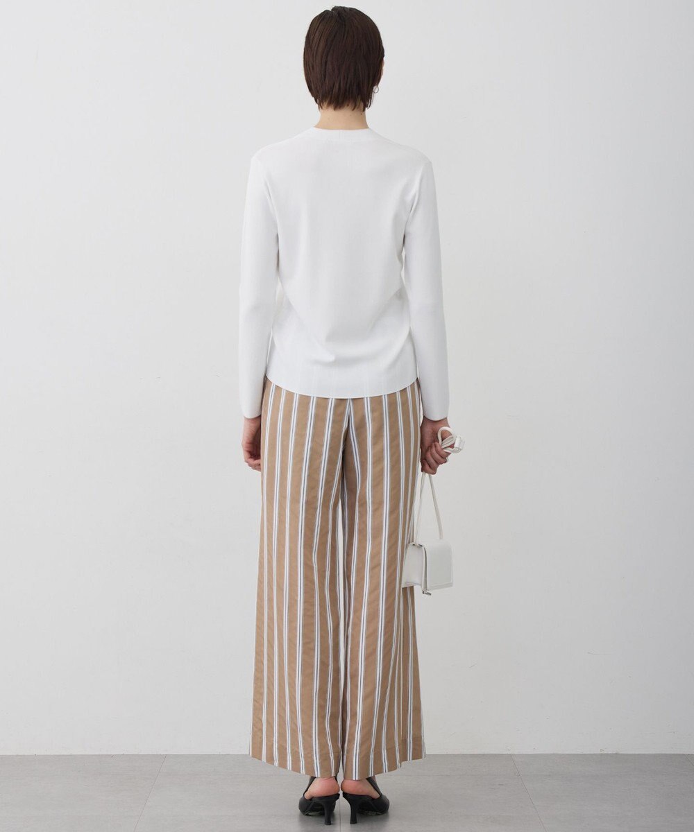 ICB L シンセティックフルニードル Vネックニット 