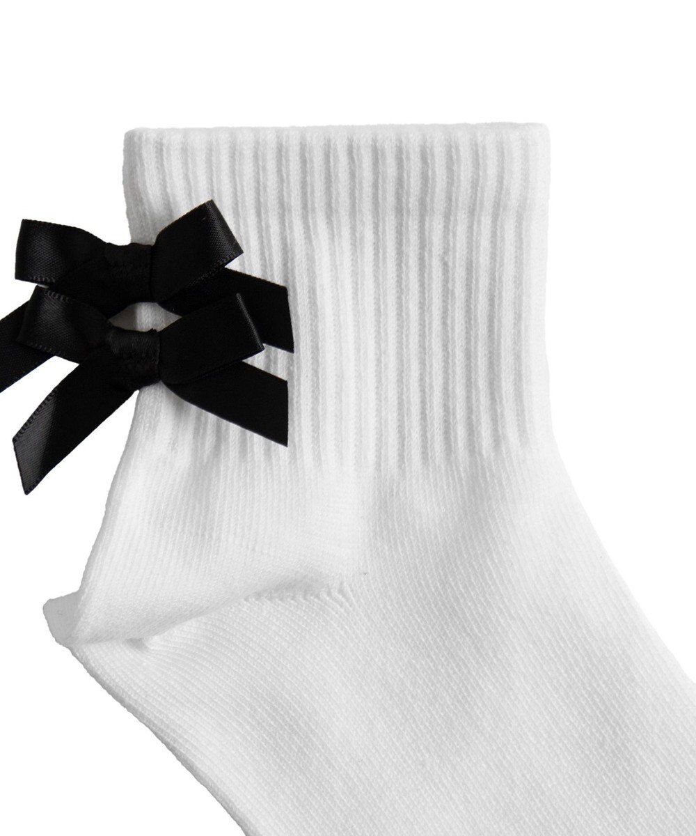 WEGO Wリボンアンクルソックス 