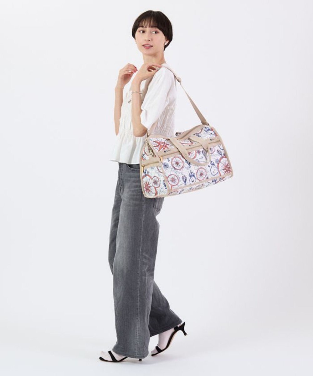 LeSportsac DELUXE MED WEEKENDER/トラベルコンパス 