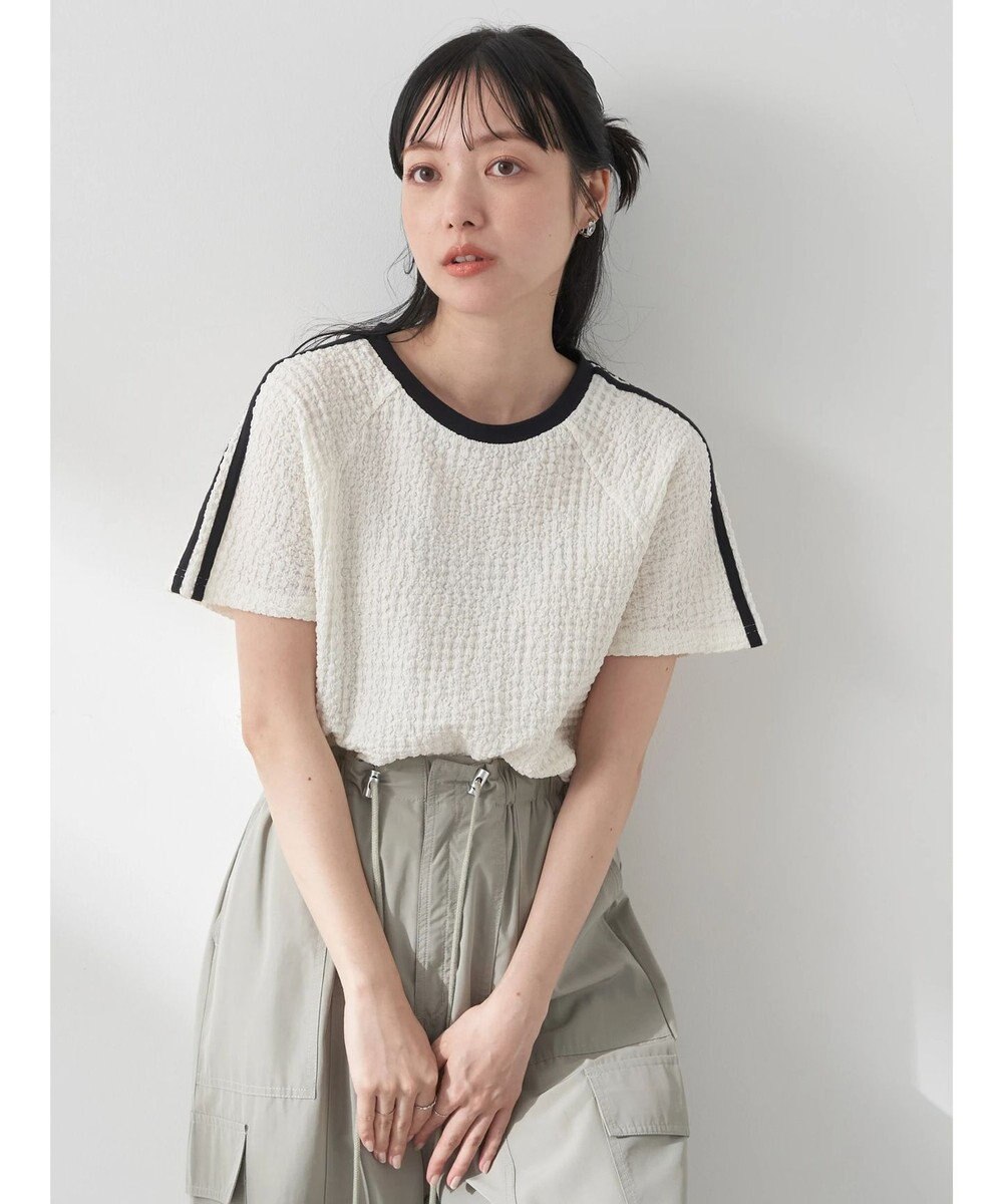 earth music&ecology ラインジャガードプルオーバー 