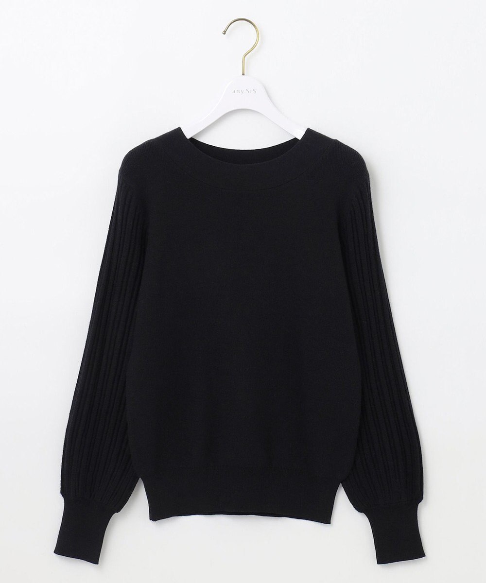 ANY SIS 【洗える】冬のシャルマン パフスリーブ ニット 