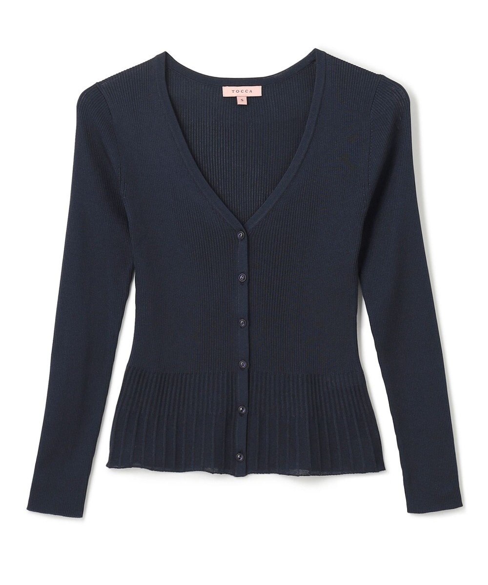 TOCCA 【洗える】AJISAI CARDIGAN カーディガン 