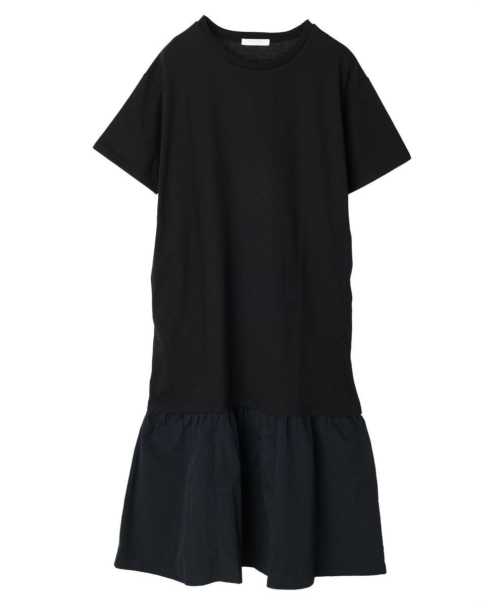 Green Parks 裾切り替えＴＥＥワンピース 